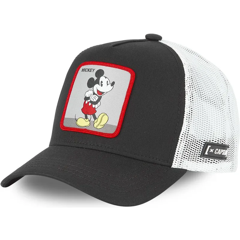 epci-curbata-negru-snapback-cas-mic4-mickey-mouse-disney-de-capslab