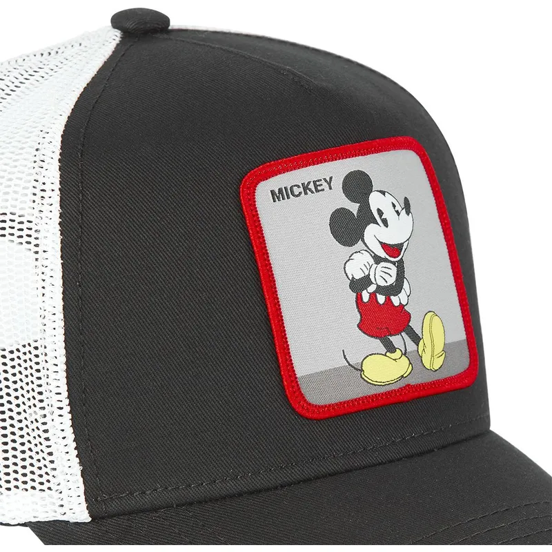 epci-curbata-negru-snapback-cas-mic4-mickey-mouse-disney-de-capslab