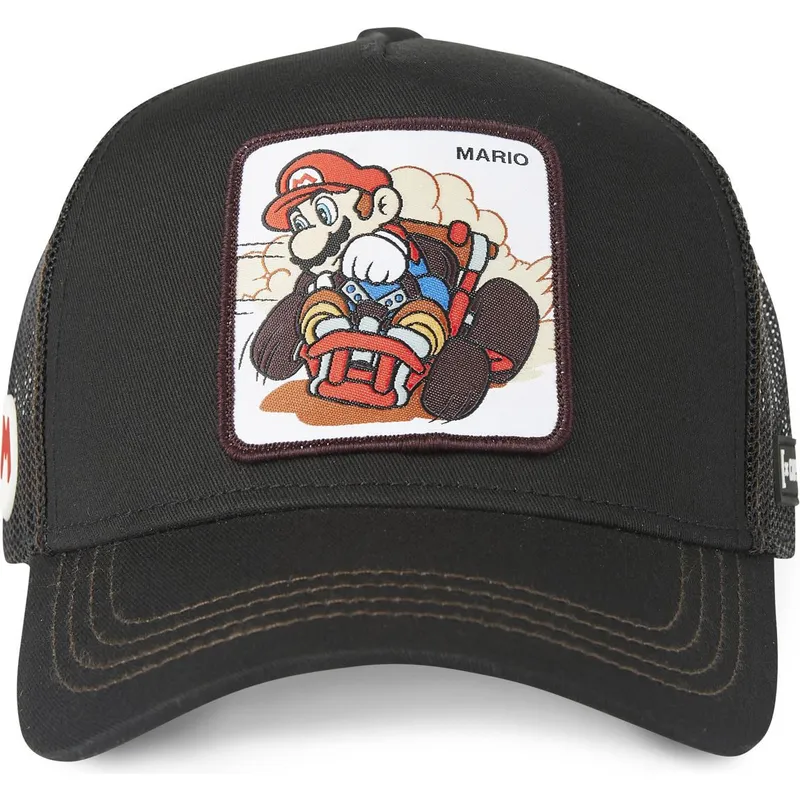 Gorra Mario Bros negra original