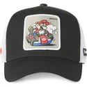cappellino-trucker-nero-e-bianco-mario-kart-dri2-super-mario-bros-di-capslab