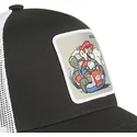 cappellino-trucker-nero-e-bianco-mario-kart-dri2-super-mario-bros-di-capslab