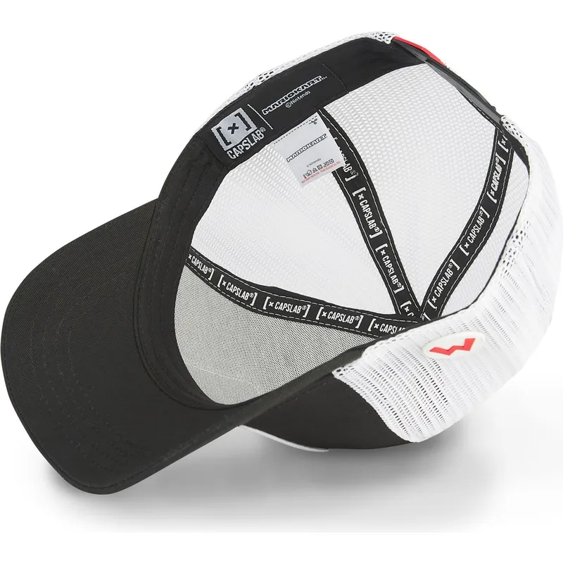 cappellino-trucker-nero-e-bianco-mario-kart-dri2-super-mario-bros-di-capslab