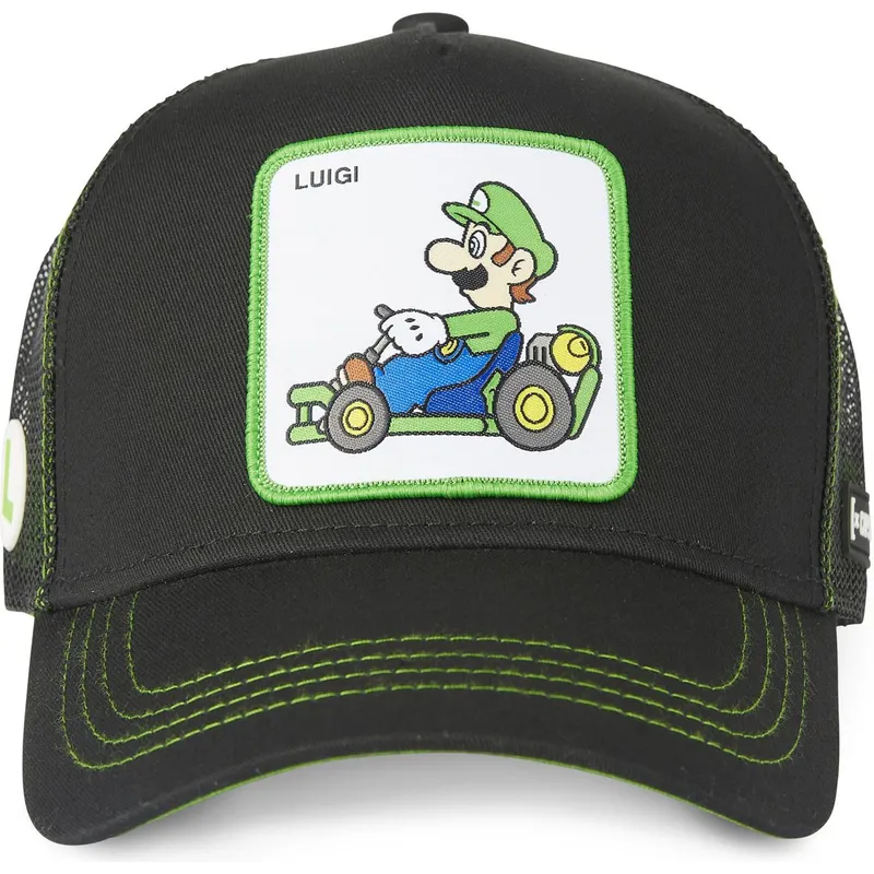 epci-curbata-negru-snapback-kart-lui1-bros-luigi-super-mario-bros-de-capslab