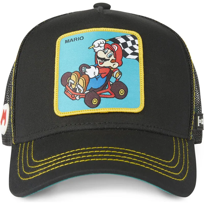 epci-curbata-negru-snapback-kart-vic1-bros-mario-super-mario-bros-de-capslab