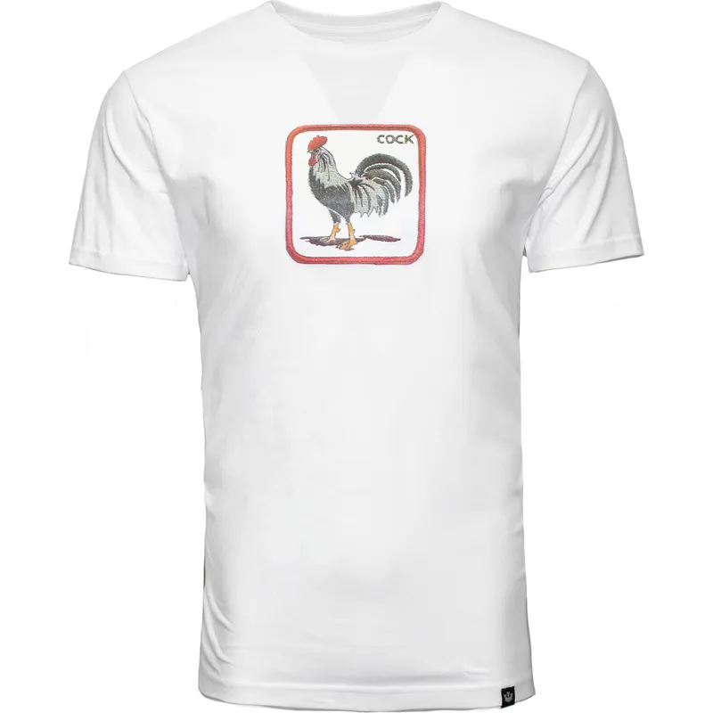 tricouri-maneca-scurta-alb-cock-coop-the-farm-de-goorin-bros tricouri-maneca-scurta-alb-cock-coop-the-farm-de-goorin-bros