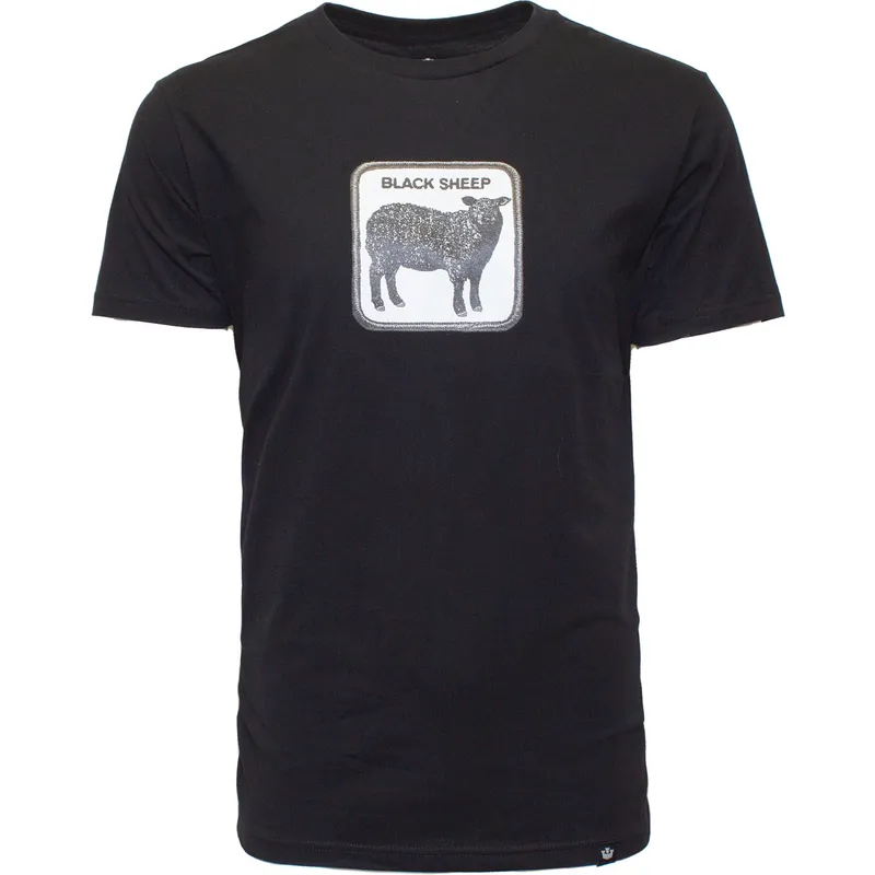tricouri-maneca-scurta-negru-black-sheep-outcast-the-farm-de-goorin-bros