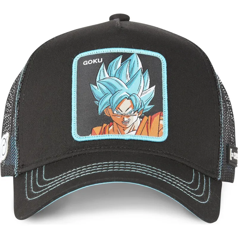 cappellino-trucker-nero-son-goku-super-saiyan-blue-cas-gok1-dragon-ball-di-capslab