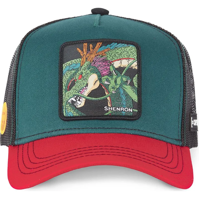 capslab-dragon-ball-shenron-she2-blaue-und-rote-trucker-kappe