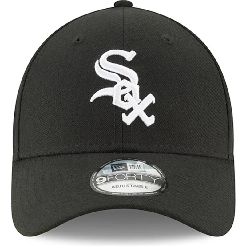 cap-curbata-black-adjustable-strap-9forty-the-league-de-chicago-white-sox-mlb-de-new-era cap-curbata-black-adjustable-strap-9forty-the-league-de-chicago-white-sox-mlb-de-new-era