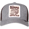 epci-curbata-gri-snapback-lazy-sunday-coffee-club-hft-de-djinns