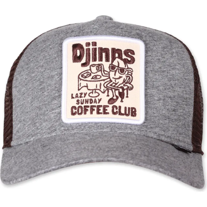 epci-curbata-gri-snapback-lazy-sunday-coffee-club-hft-de-djinns
