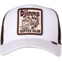czapka-trucker-biala-i-brazowa-lazy-sunday-coffee-club-hft-od-djinns