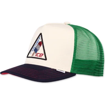 Șepci curbată camionagiu alb snapback Rocket Ice HFT Food de Djinns