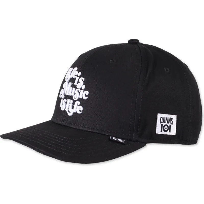 epci-curbata-negru-banda-reglabila-life-is-music-is-life-truefit-ioi-de-djinns