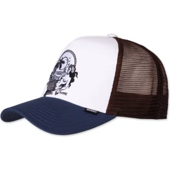 Șepci curbată alb snapback marrón Lazy Mermaid HFT Lazy Days Are The Best Days de Djinns
