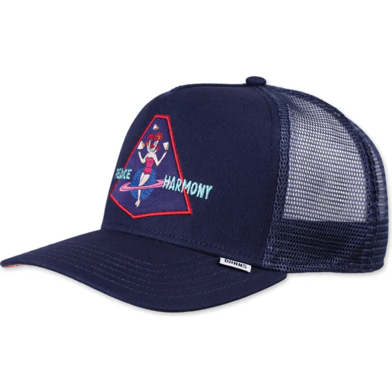 epci-curbata-bleumarin-snapback-peace-harmony-hft-de-djinns