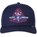 epci-curbata-bleumarin-snapback-peace-harmony-hft-de-djinns