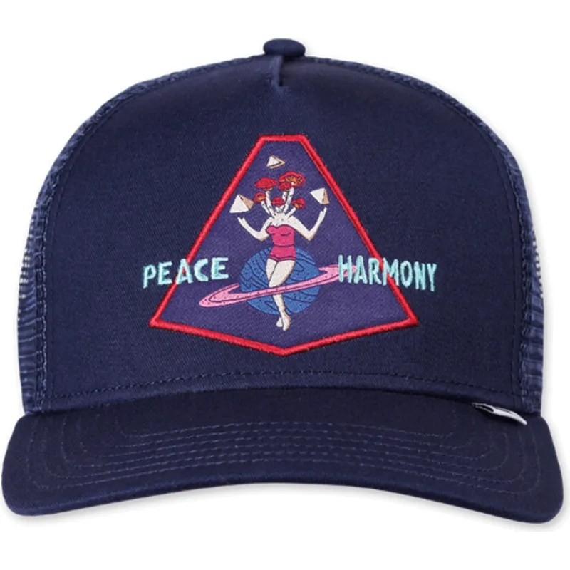 epci-curbata-bleumarin-snapback-peace-harmony-hft-de-djinns