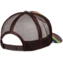 cappellino-trucker-marrone-hft-psycho-zigzag-di-djinns