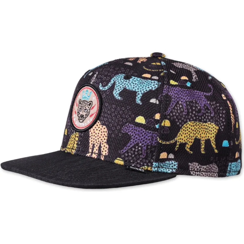 epci-plata-negru-snapback-gepard-linen-de-djinns