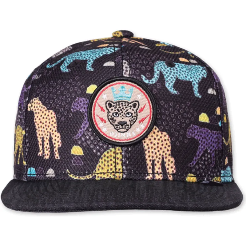 epci-plata-negru-snapback-gepard-linen-de-djinns
