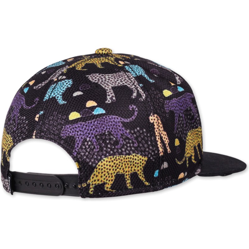 djinns-flat-brim-gepard-linen-black-snapback-cap