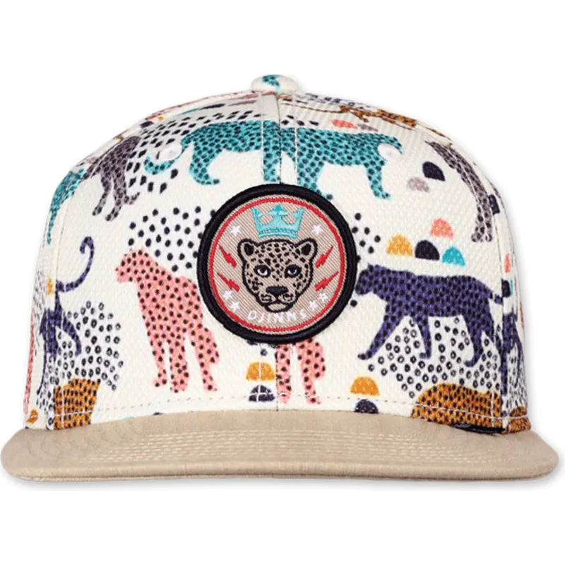 epci-plata-bej-snapback-gepard-linen-de-djinns