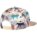 epci-plata-bej-snapback-gepard-linen-de-djinns