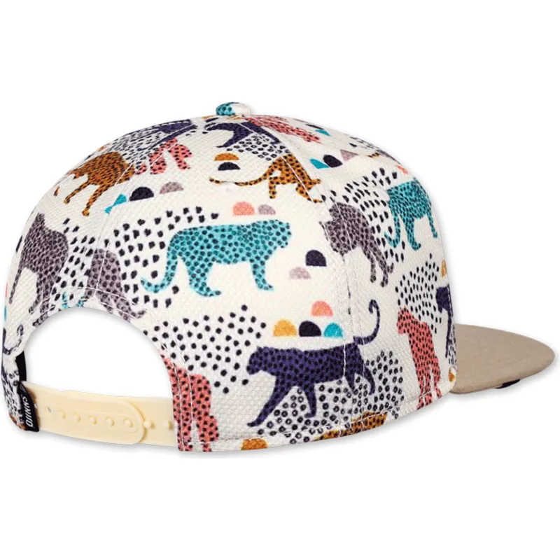 epci-plata-bej-snapback-gepard-linen-de-djinns