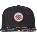 epci-plata-negru-snapback-gepard-linen-rev-de-djinns
