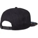 epci-plata-negru-snapback-gepard-linen-rev-de-djinns