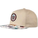 casquette-plate-beige-snapback-gepard-linen-rev-djinns