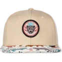 casquette-plate-beige-snapback-gepard-linen-rev-djinns