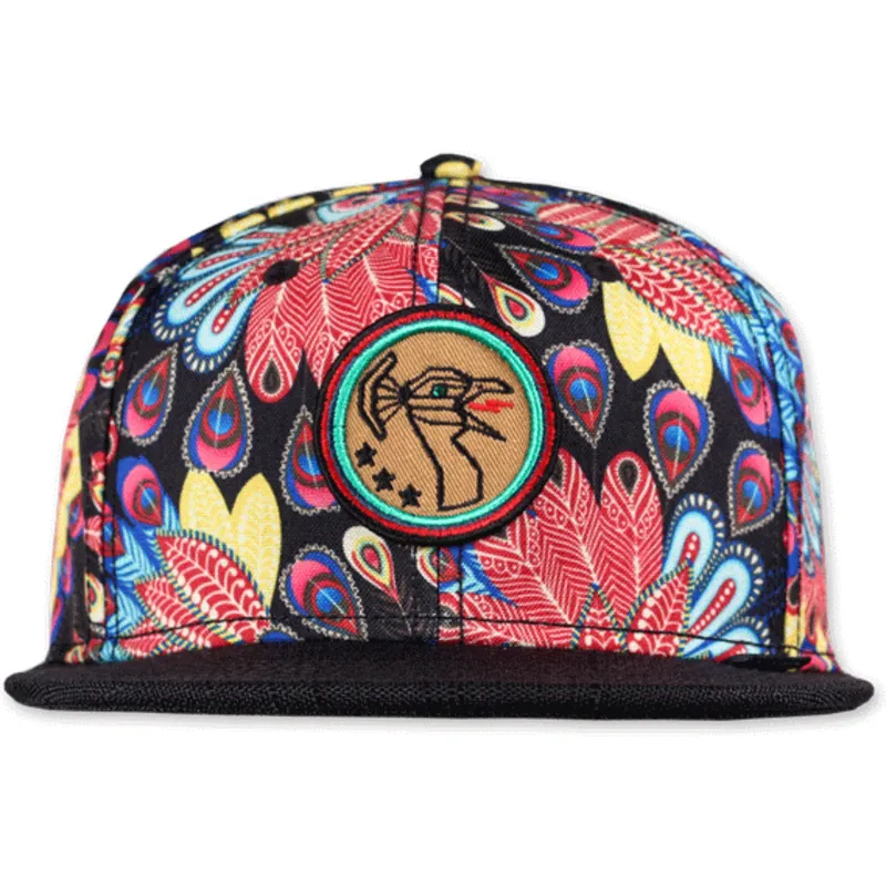 cap-plata-multicolor-snapback-de-djinns