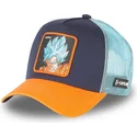 gorra-trucker-azul-marino-y-naranja-son-goku-super-saiyan-blue-cas-gok2-dragon-ball-de-capslab