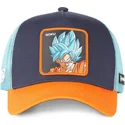 epci-curbata-bleumarin-snapback-super-saiyan-blue-cas-gok2-son-goku-dragon-ball-de-capslab