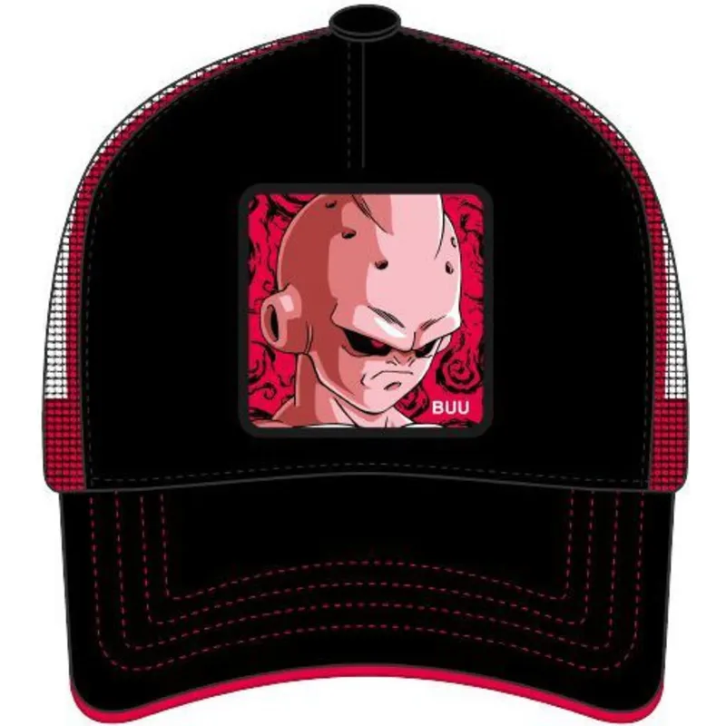 cap-curbata-black-snapback-kid-buu-dragon-ball-de-capslab