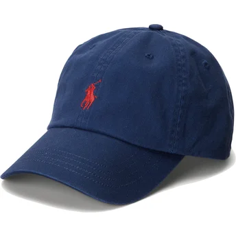 Șepci curbată bleumarin reglabilă Cotton Chino Classic Sport de Polo Ralph Lauren