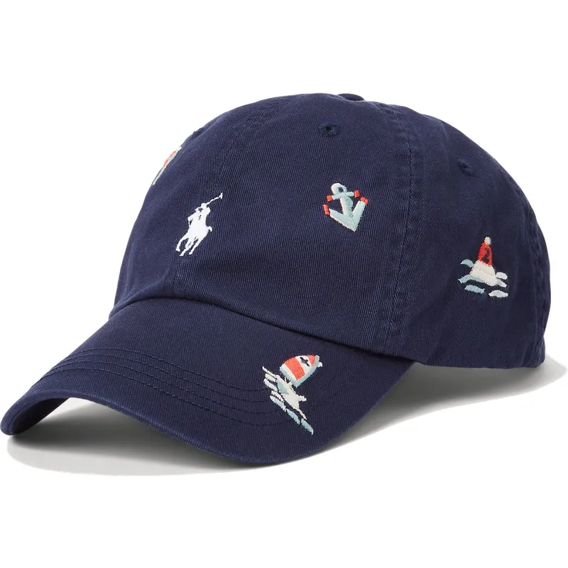 epci-curbata-bleumarin-reglabila-nautical-twill-de-polo-ralph-lauren