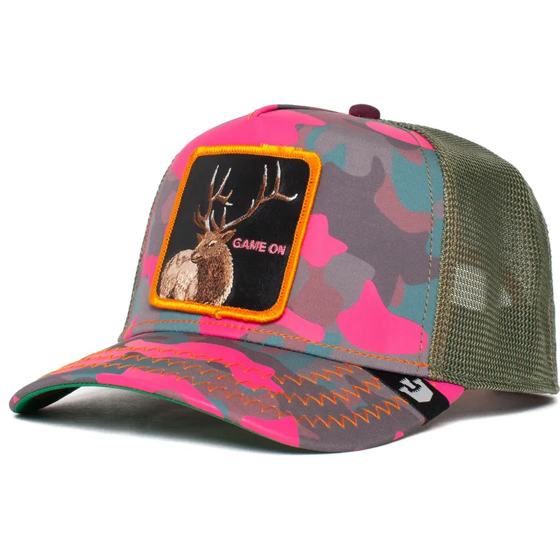 epci-curbata-camuflaj-snapback-rosa-game-on-elk-season-dreams-the-farm-de-goorin-bros