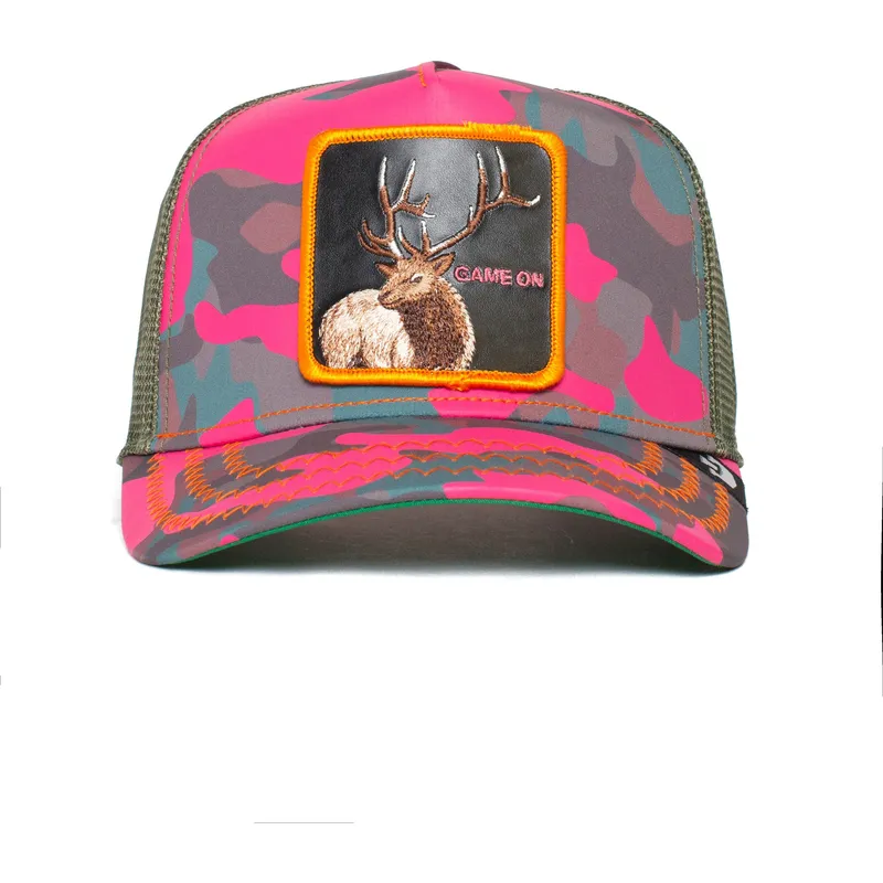 epci-curbata-camuflaj-snapback-rosa-game-on-elk-season-dreams-the-farm-de-goorin-bros