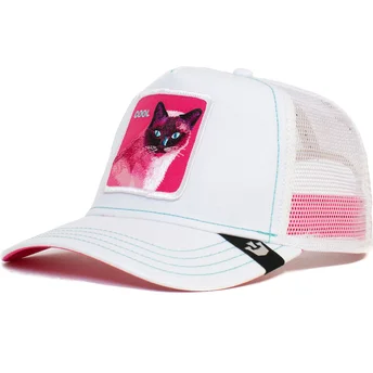 epci-curbata-alb-snapback-cool-kitty-trip-the-farm-de-goorin-bros