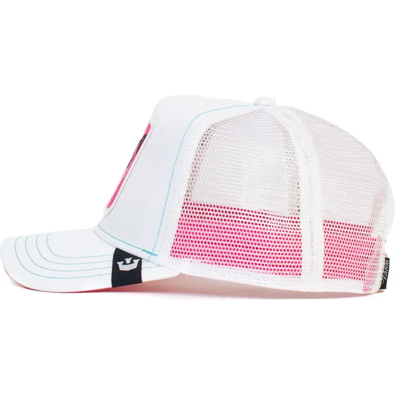 epci-curbata-alb-snapback-cool-kitty-trip-the-farm-de-goorin-bros