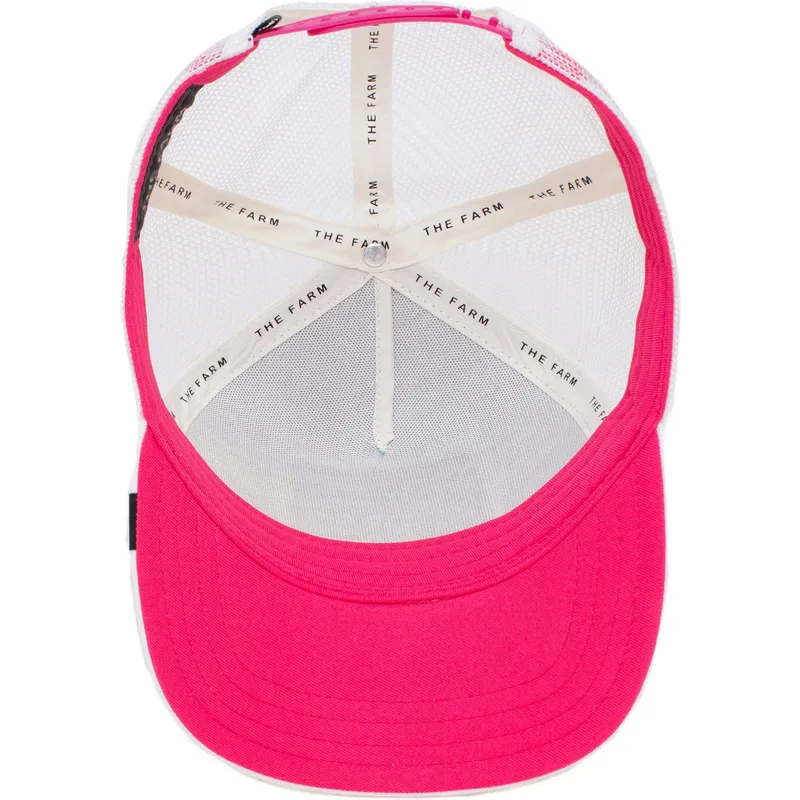 epci-curbata-alb-snapback-cool-kitty-trip-the-farm-de-goorin-bros
