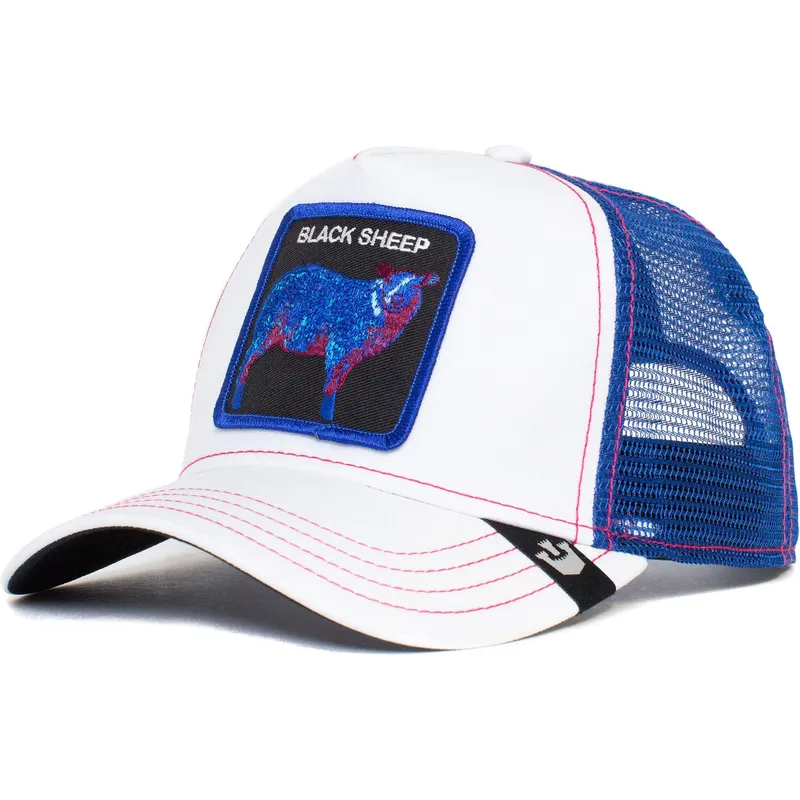 epci-curbata-alb-snapback-black-sheep-trip-the-farm-de-goorin-bros