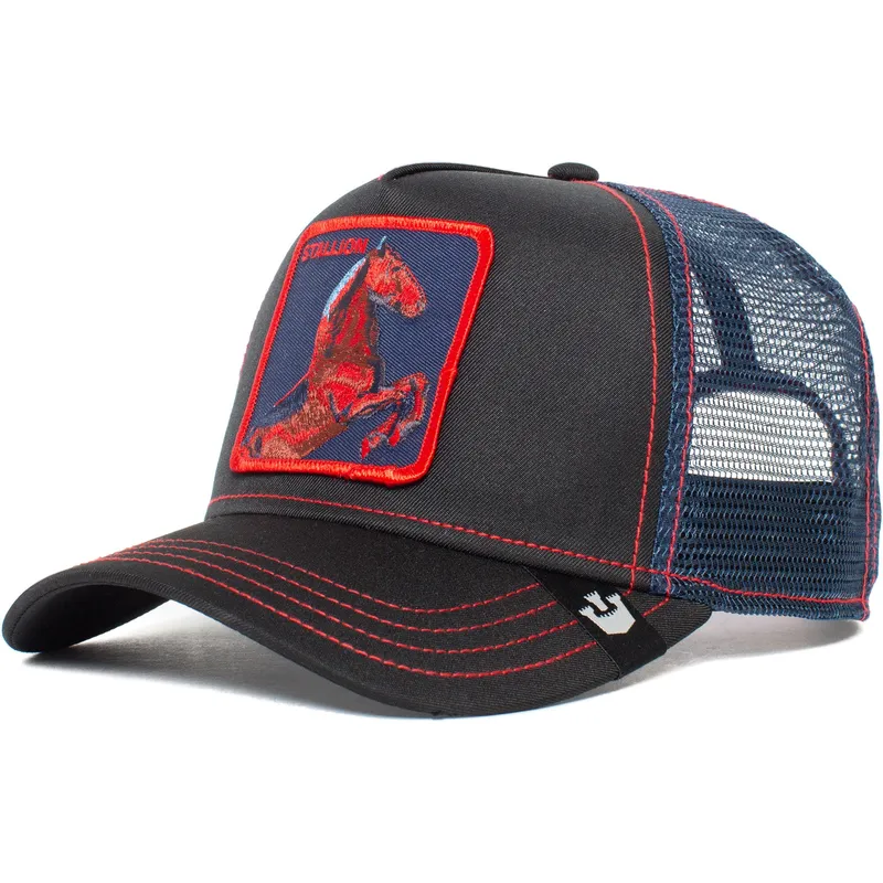 epci-curbata-negru-snapback-stallion-trip-the-farm-de-goorin-bros