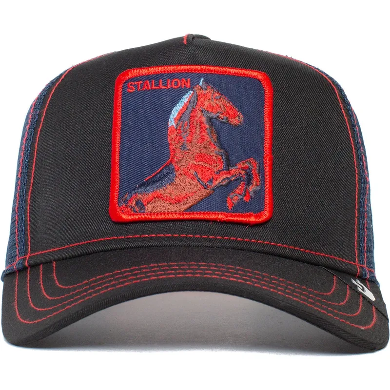 epci-curbata-negru-snapback-stallion-trip-the-farm-de-goorin-bros