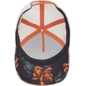 epci-curbata-portocaliu-snapback-majestic-monarchy-of-roses-the-farm-de-goorin-bros