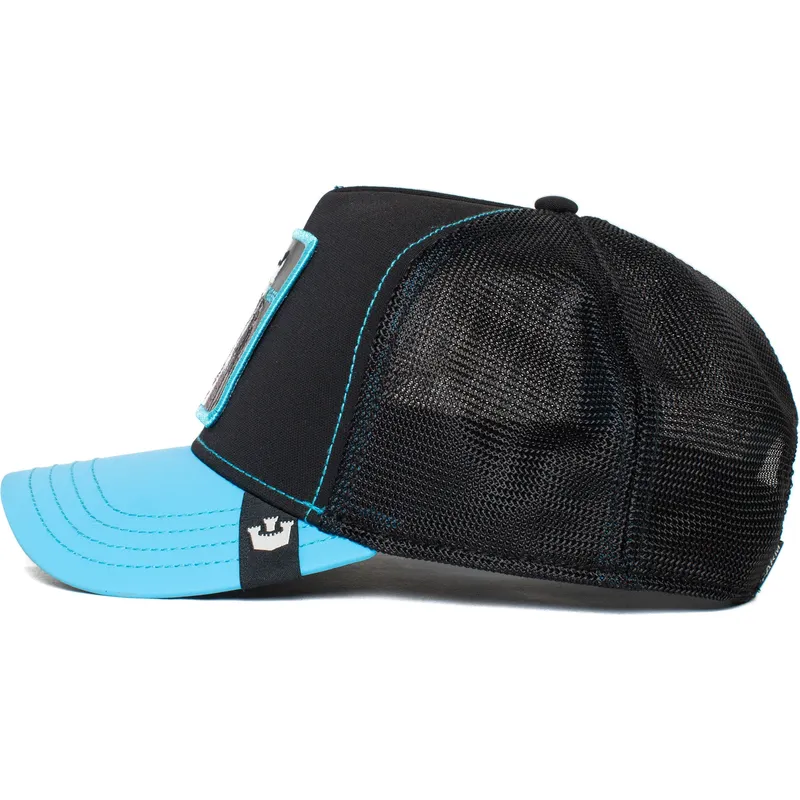 epci-curbata-negru-snapback-tiger-blue-streak-the-farm-de-goorin-bros