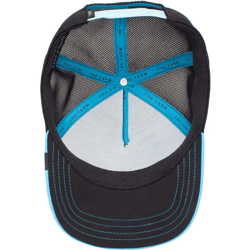 epci-curbata-negru-snapback-tiger-blue-streak-the-farm-de-goorin-bros